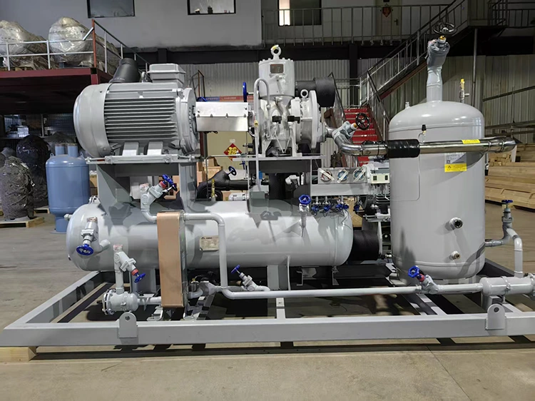 Open-type Single-Stage Screw Refrigeration Compressor Unit