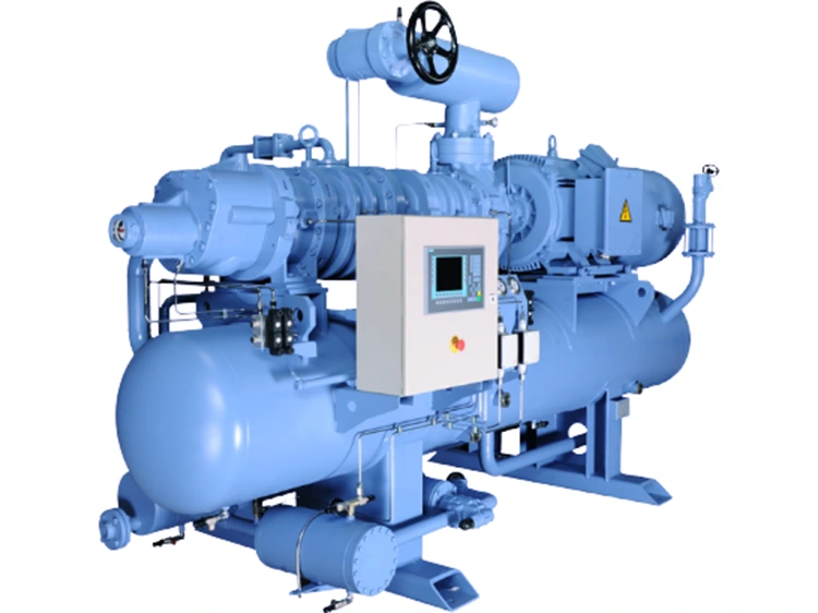 Open-type Two-stage Screw Refrigeration Compressor Unit