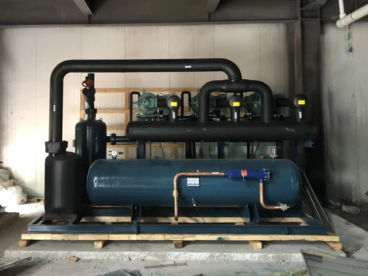Water-Cooled Screw Refrigeration Compressor Unit