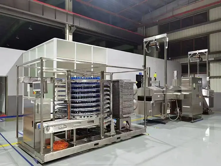 Single-Drum Spiral Freezer