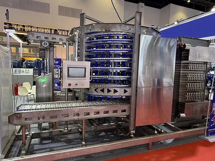 Single-Drum Spiral Freezer