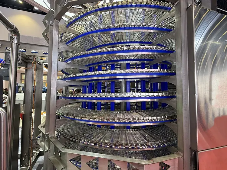 Single-Drum Spiral Freezer