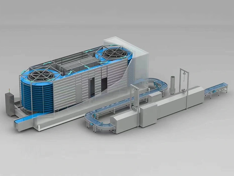 Twin-Drum Spiral Freezer
