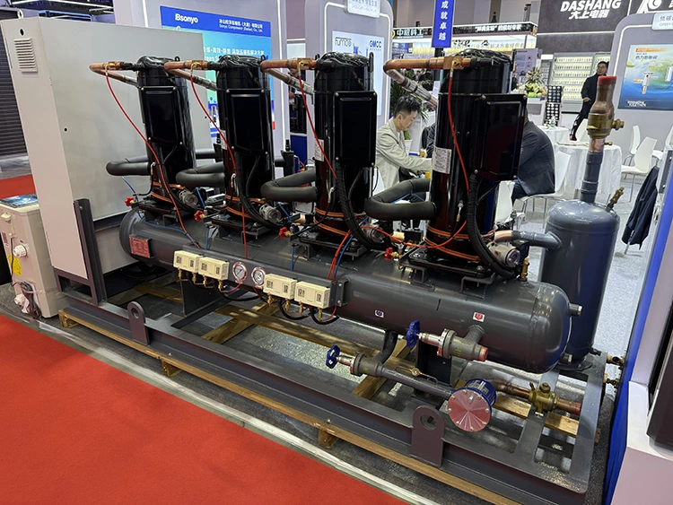 Water-Cooled Scroll Refrigeration Compressor Unit