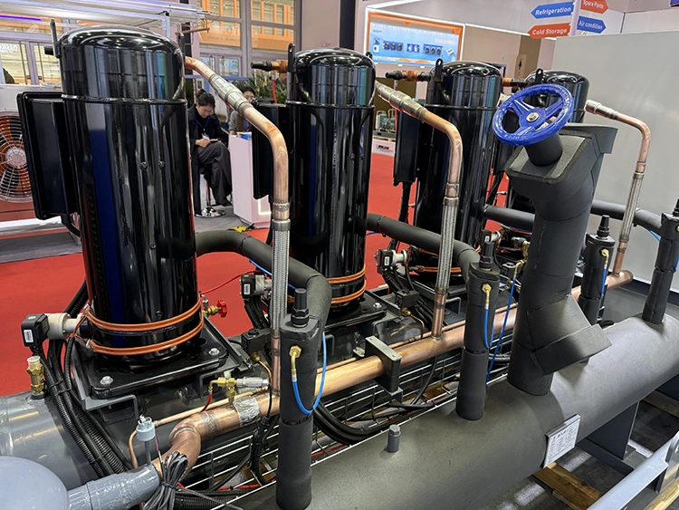 Water-Cooled Scroll Refrigeration Compressor Unit