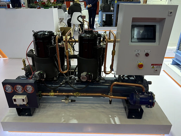 Water-Cooled Scroll Refrigeration Compressor Unit