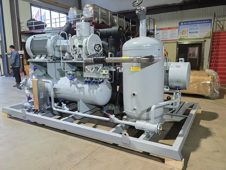 Open-type Single-Stage Screw Refrigeration Compressor Unit