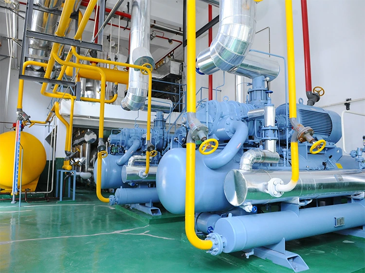 Open-type Two-stage Screw Refrigeration Compressor Unit