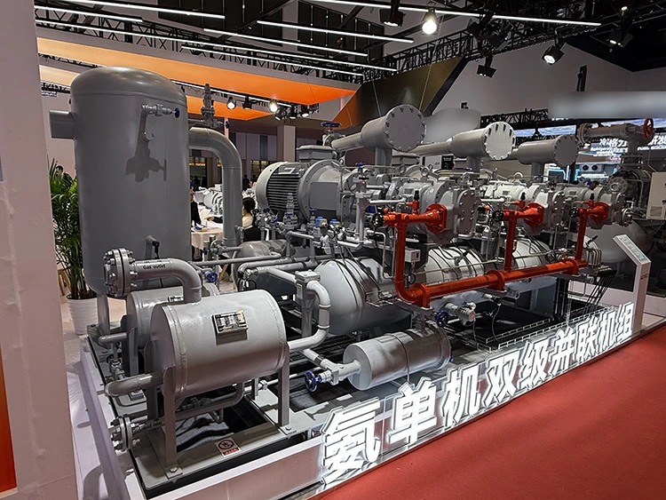 Open-type Two-stage Screw Refrigeration Compressor Unit
