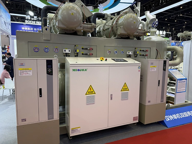 Open-type Two-stage Screw Refrigeration Compressor Unit