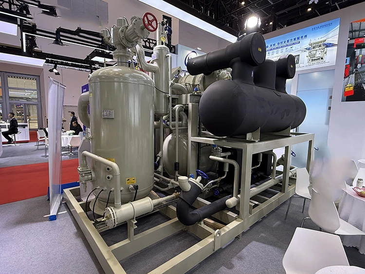 Open-type Two-stage Screw Refrigeration Compressor Unit