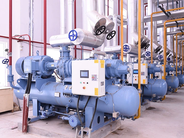 Open-type Two-stage Screw Refrigeration Compressor Unit