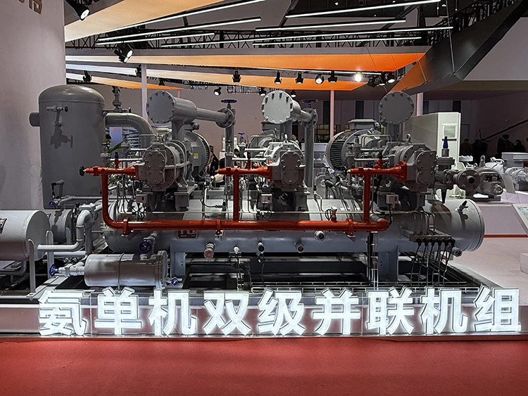 Open-type Two-stage Screw Refrigeration Compressor Unit