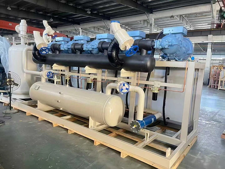 Semi-Hermetic Two-stage Reciprocating Refrigeration Compressor Unit